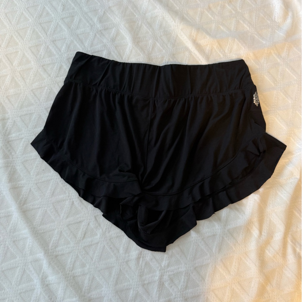 Free People Movement Black Shorts